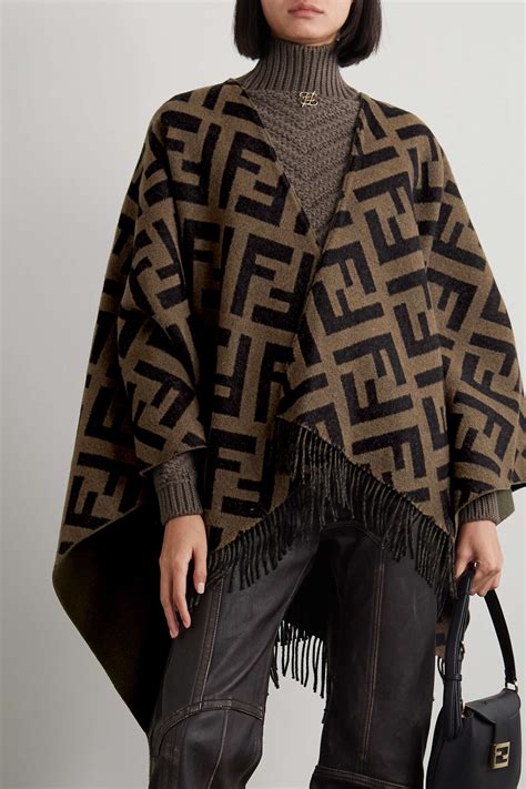 fendi ponch|fendi poncho dupe.